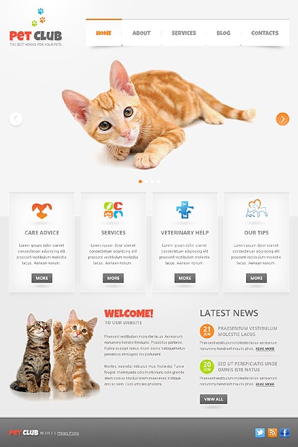 Animal WordPress Themes