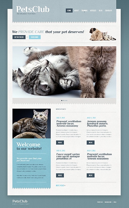 Animals & Pets WordPress Theme