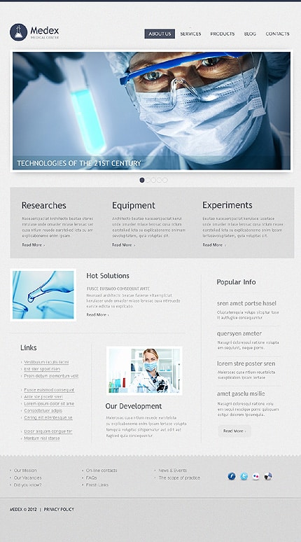 Medical Joomla Template