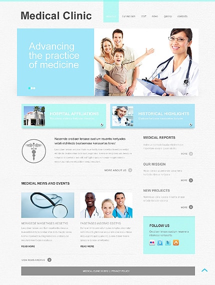Medical Joomla Template