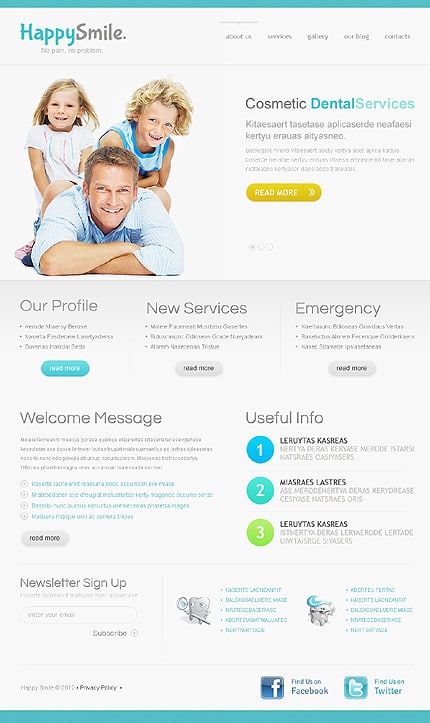 Dentistry Responsive Joomla Template