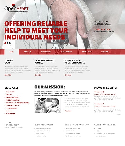 Medical Joomla Template