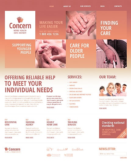 Medical Responsive Joomla Template