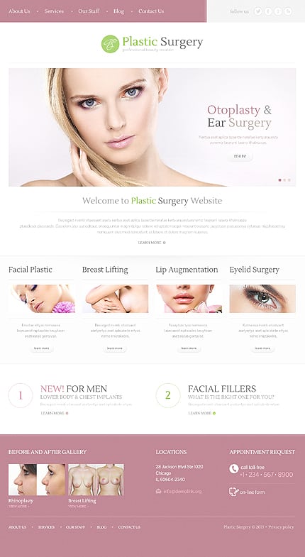 Plastic Surgery WordPress Theme