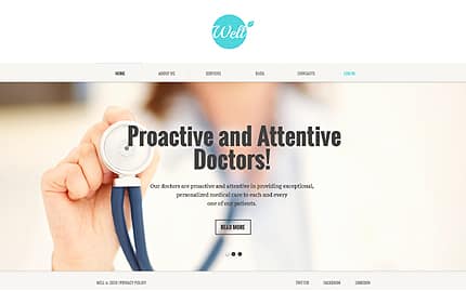 Medical Responsive Joomla Template