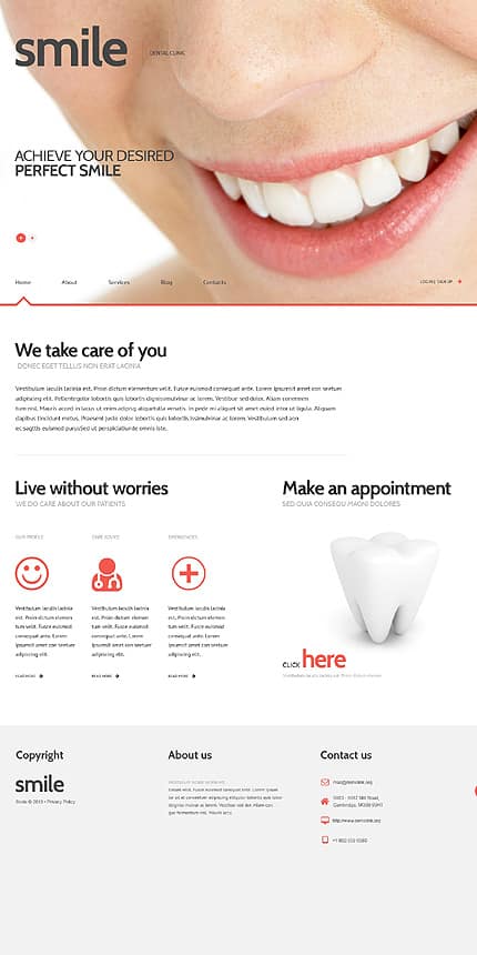 Dentistry Responsive WordPress Theme