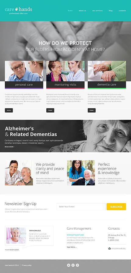 Rehabilitation Responsive WordPress Theme