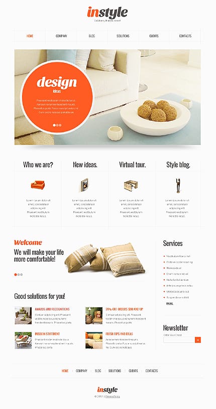 Interior Design WordPress Theme