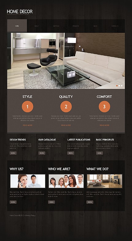 Home Decor WordPress Theme