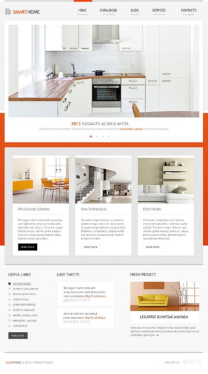 Elegant Interior WordPress Theme