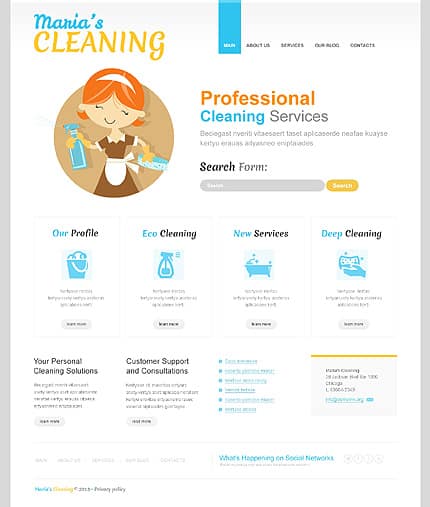 Bootstrap Responsive Joomla Template