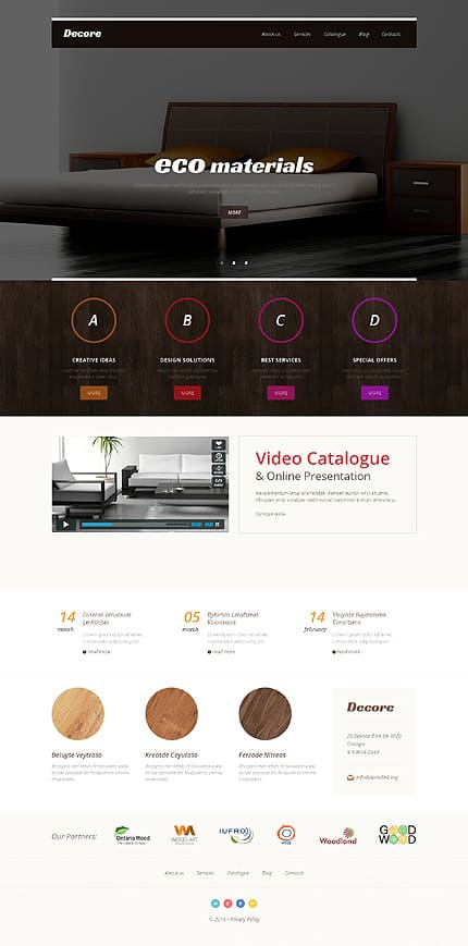 Interior Design Responsive WordPress Theme