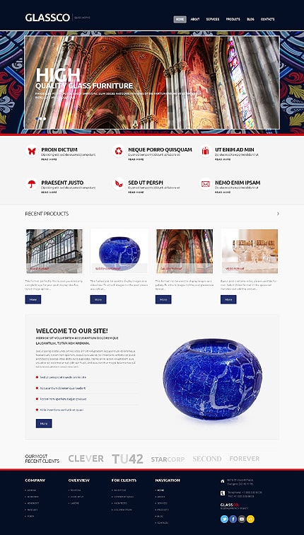 Window Responsive WordPress Theme