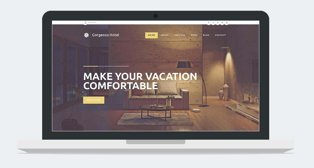Hotel WordPress Theme