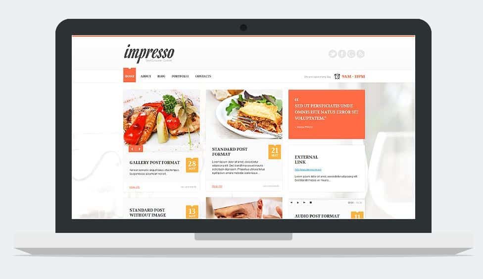 Italian Restaurant WordPress Theme