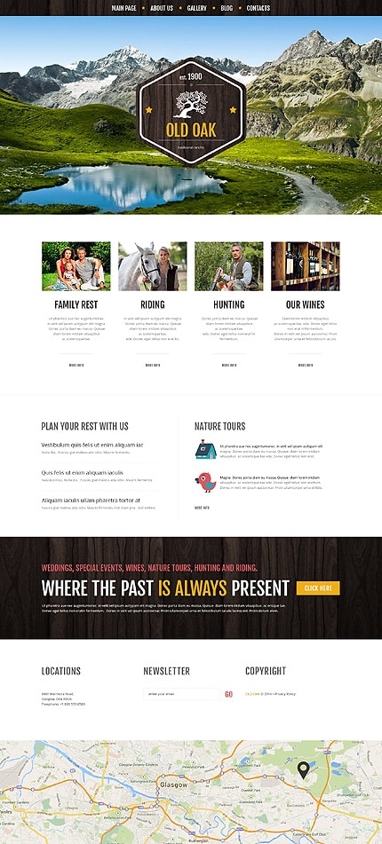 Favorable Ranch - Retro WordPress Themes